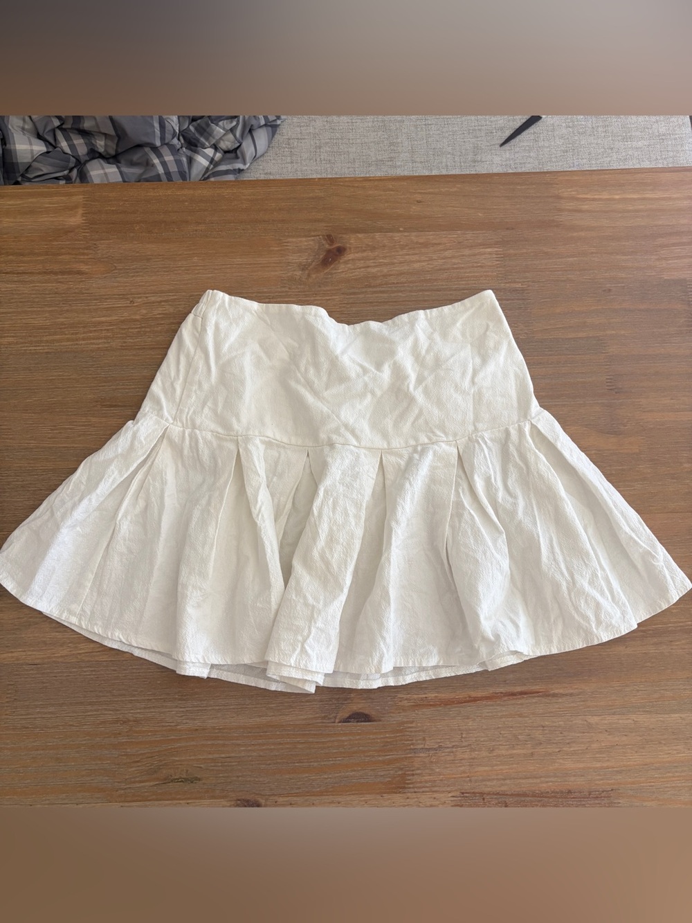 URBAN Romantics White Circle Mini Skirt 100% Cotton